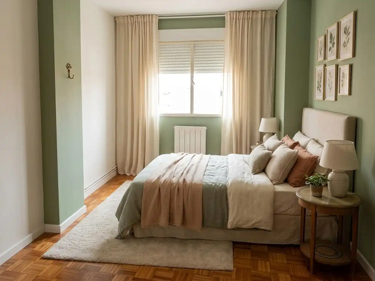 Bedroom of Flat for sale in Ourense Capital   with Heating