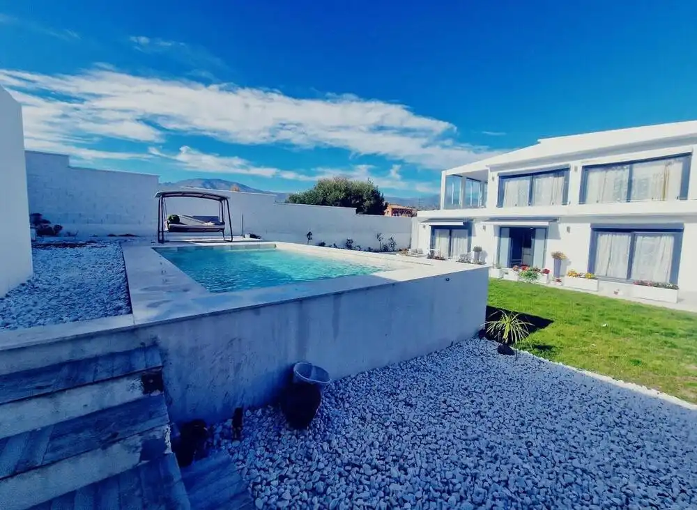 Exterior view of Houses for rent in Estepona  with Air Conditioner, Private garden and Terrace