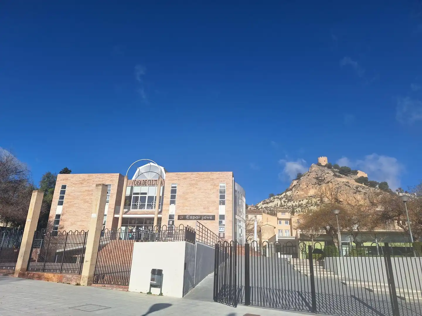 Exterior view of Flat for sale in Castalla  with Furnished and Balcony