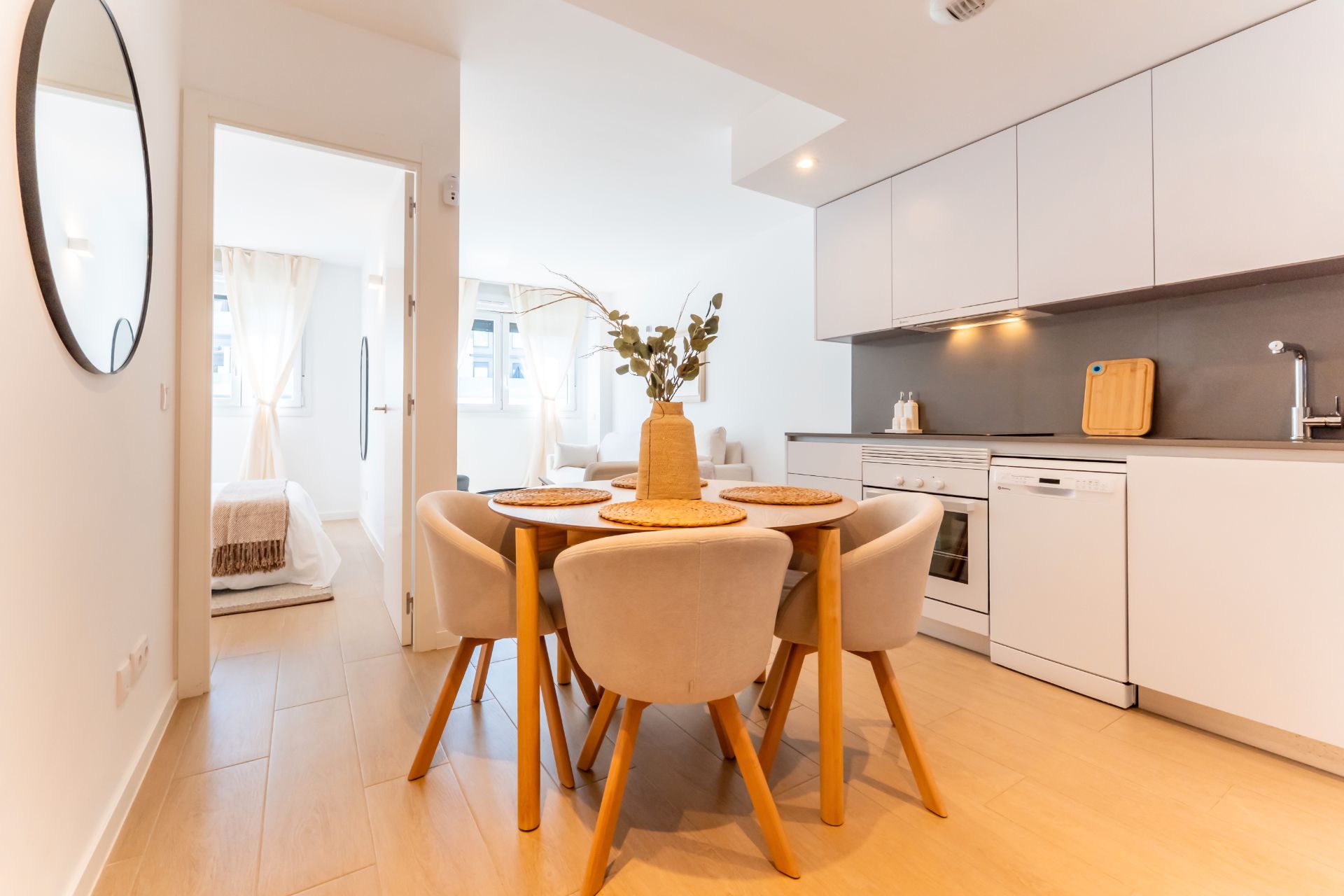 Cuina de Apartament de lloguer en  Madrid Capital amb Aire condicionat, Calefacció i Traster