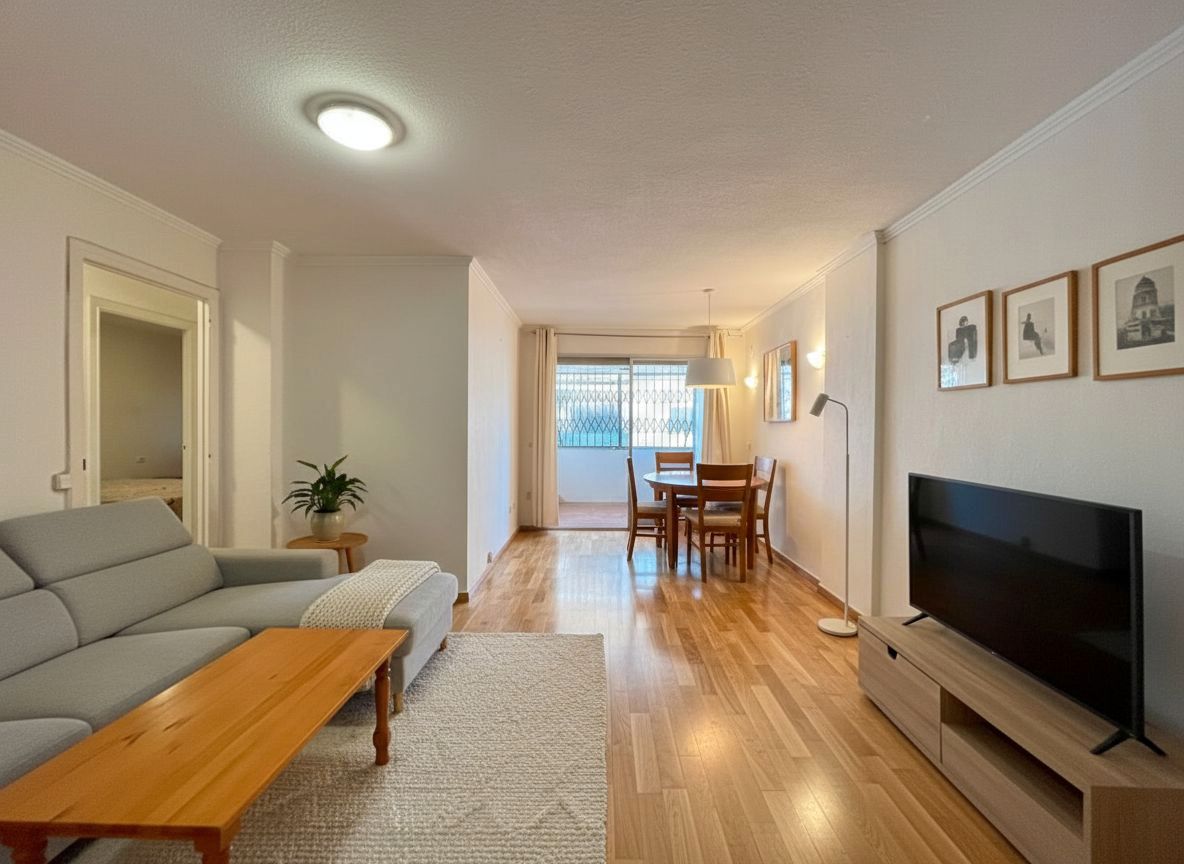 Living room of Flat for sale in Jávea / Xàbia  with Terrace and Internet