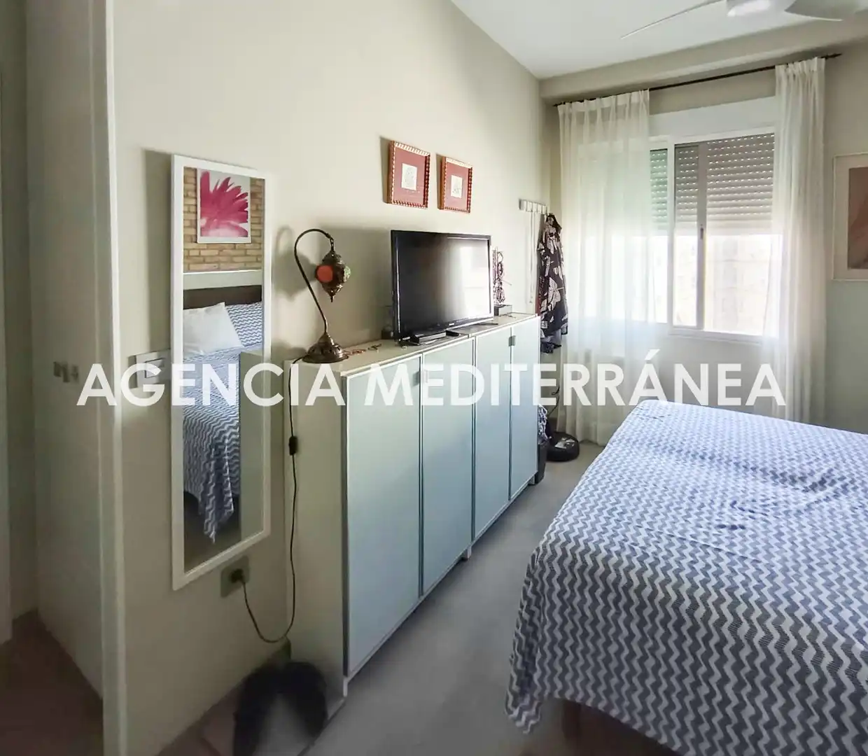 Bedroom of Attic for sale in Valencia  with Air Conditioner, Heating and Terrace