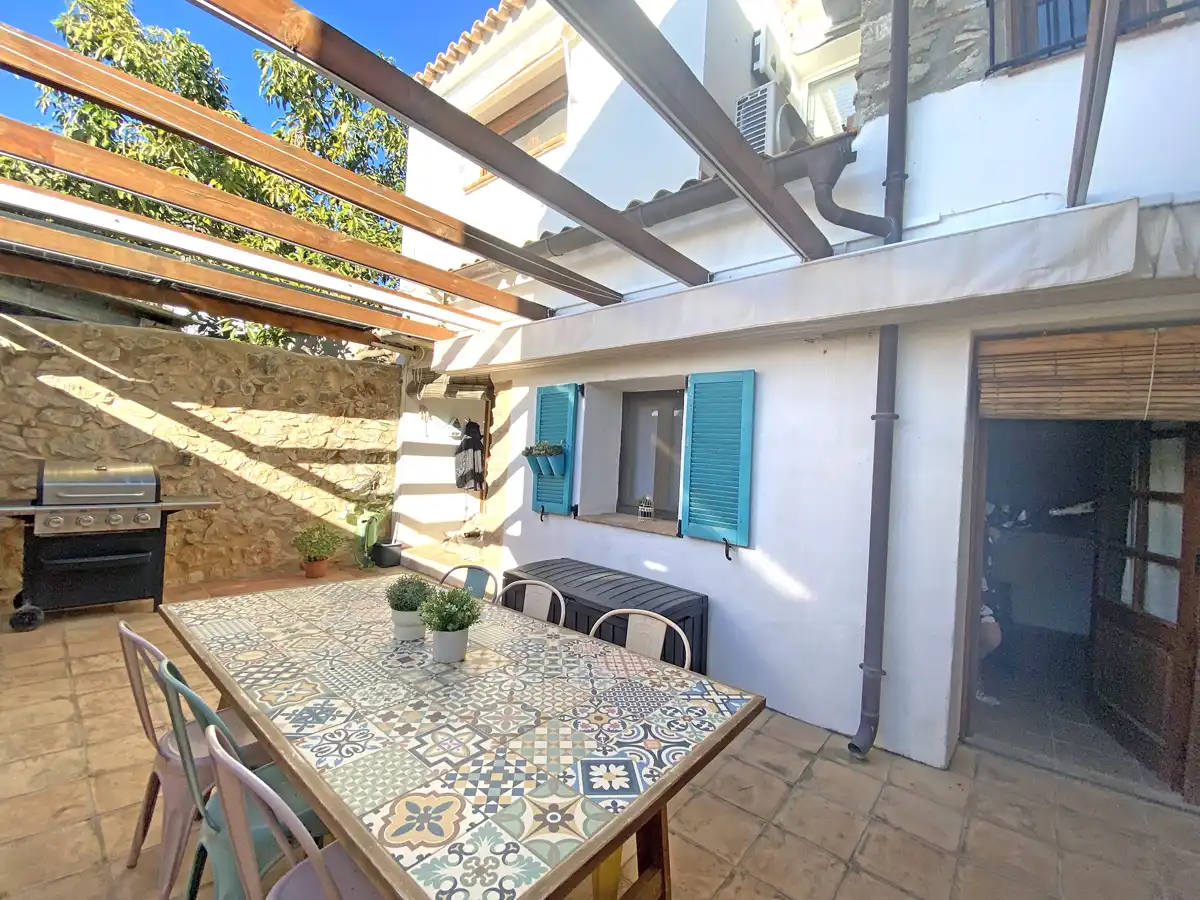 Terraza de Casa adosada en venta en Sanet y Negrals con Aire acondicionado, Calefacción y Terraza