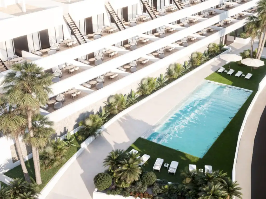 Piscina de Apartamento en venta en Finestrat con Terraza, Piscina y Amueblado