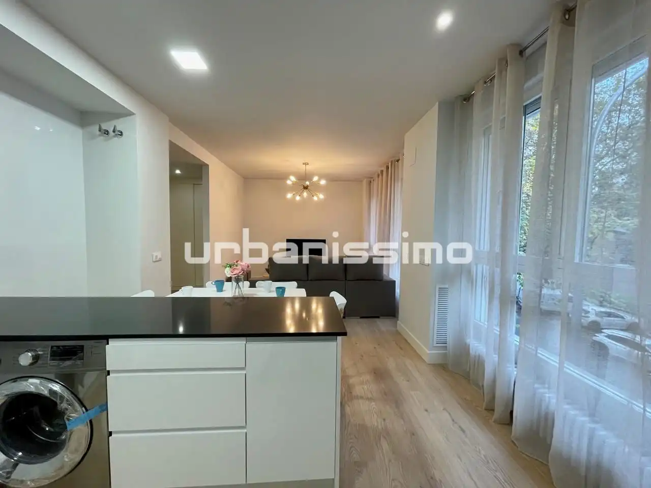 Vista exterior de Apartament de lloguer en Madrid amb Aire condicionat, Calefacció i Moblat