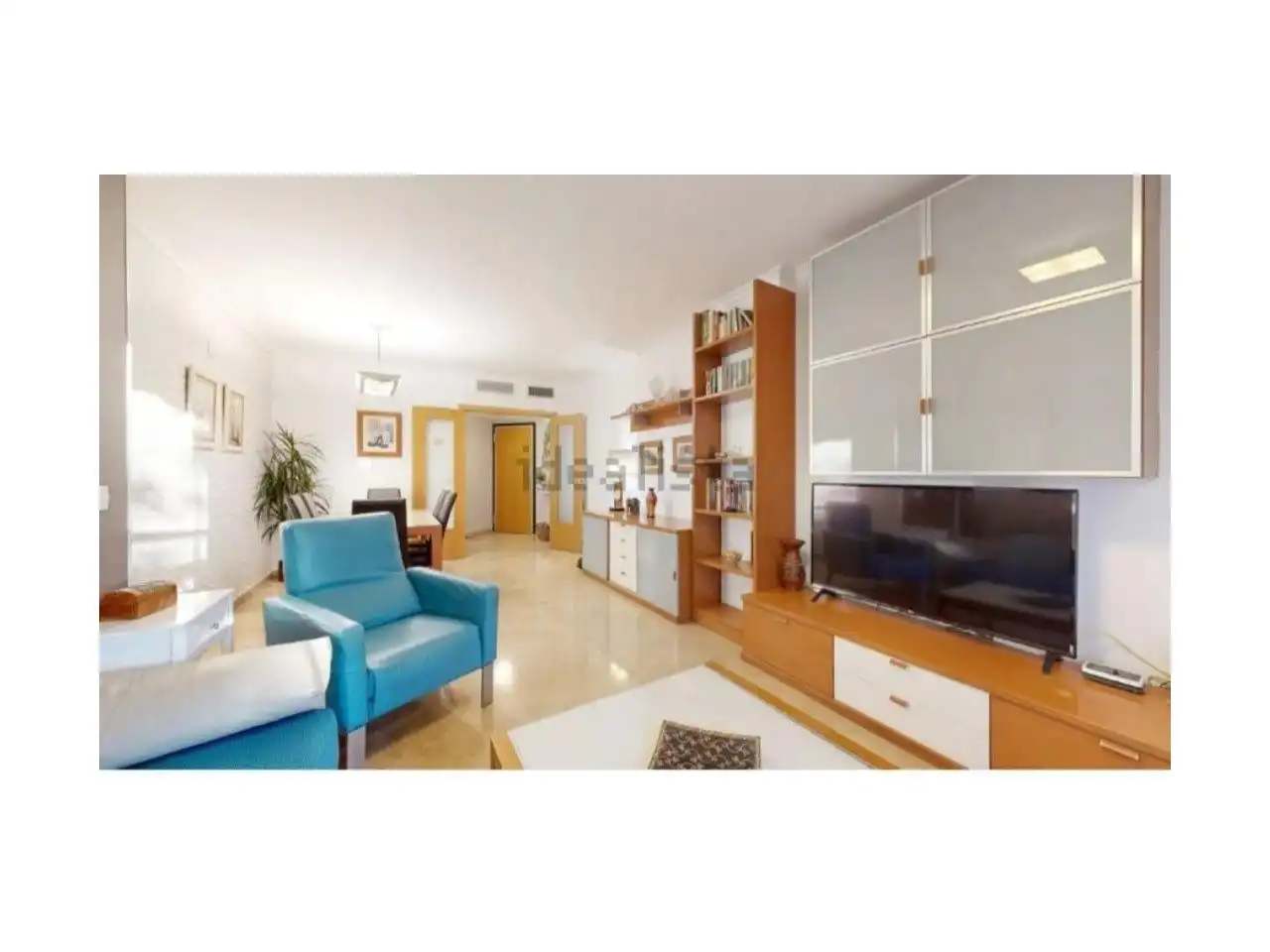 Living room of Flat for sale in Valencia  with Air Conditioner, Private garden and Terrace