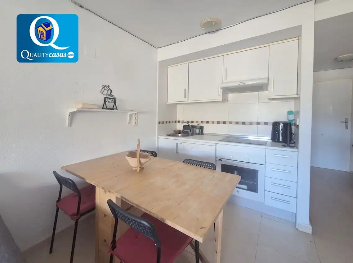 Kitchen of Apartments for sale in Mutxamel  with Air Conditioner, Terrace and Community pool