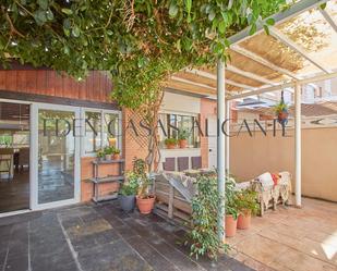 Terrace of Single-family semi-detached for sale in El Campello  with Air Conditioner, Private garden and Terrace