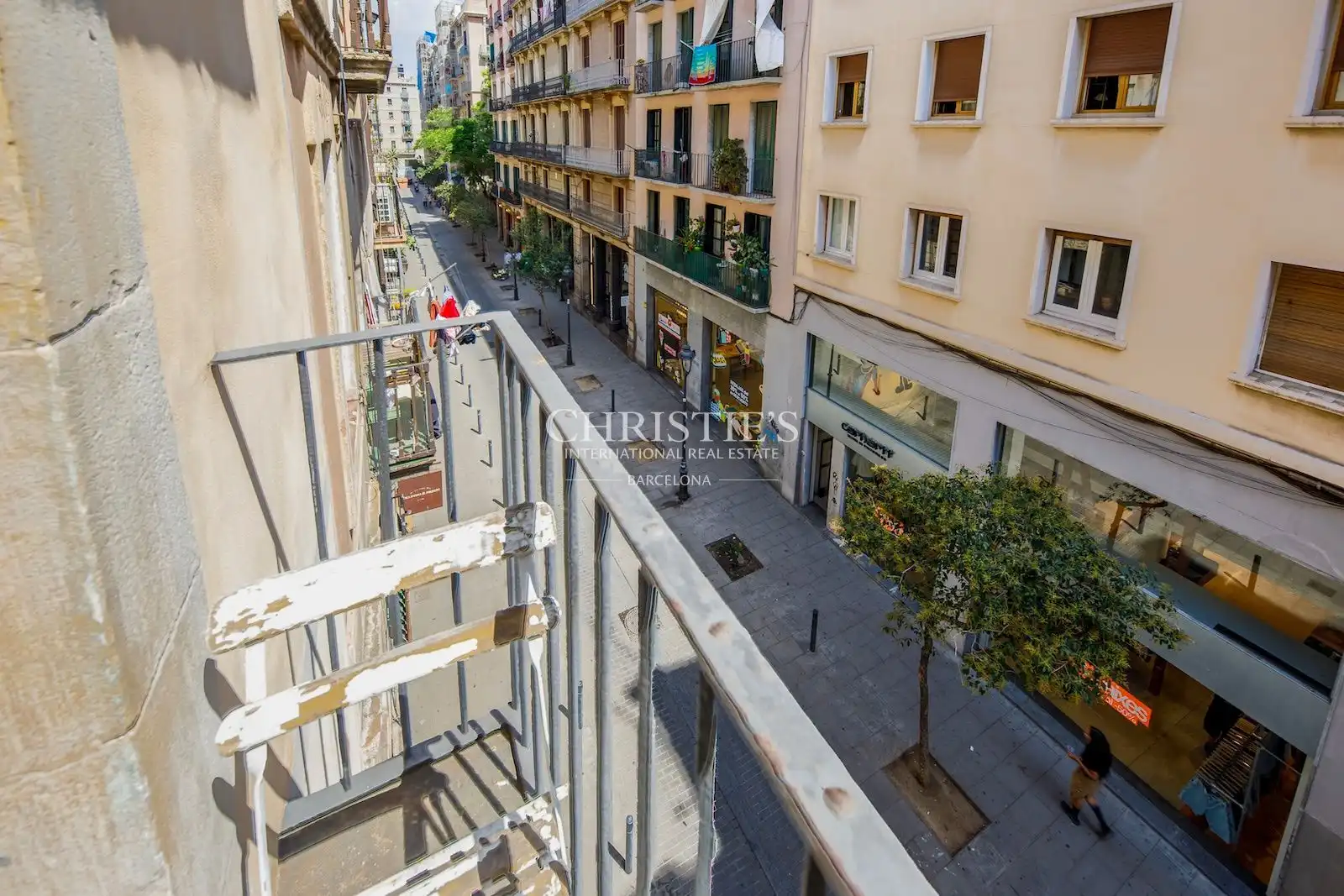 Vista exterior de Piso en venta en Barcelona con Terraza