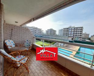 Balcony of Flat to rent in Laredo  with Heating, Terrace and Furnished