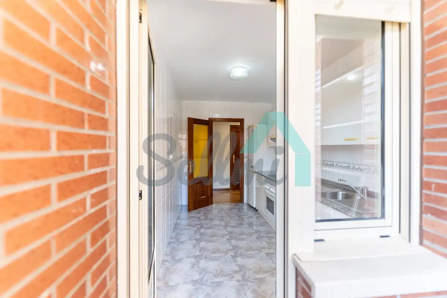 Küche von Wohnung zum Verkauf in Oviedo  mit Heizung, Parkett und Terrasse
