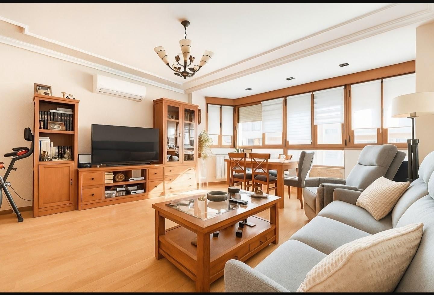 Sala d'estar de Pis en venda en Puertollano amb Aire condicionat, Calefacció i Parquet