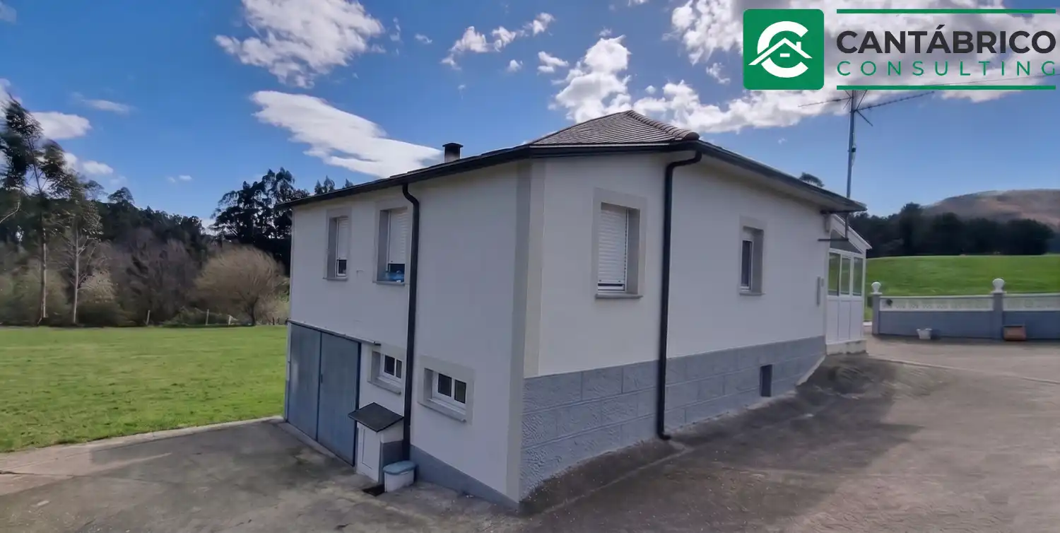 Vista exterior de Casa o chalet en venta en Coaña con Trastero y Amueblado