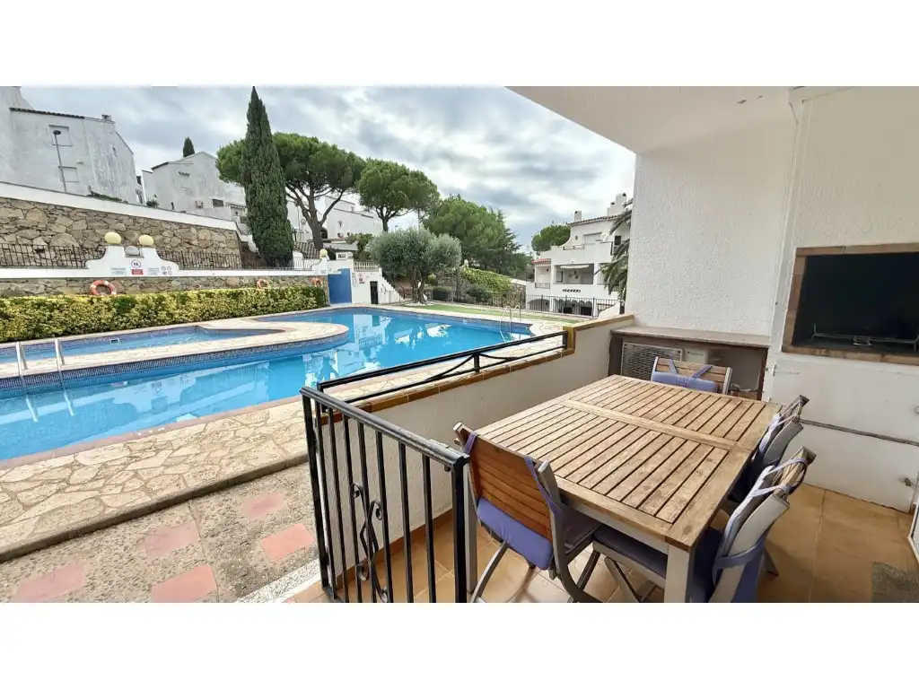 Jardín de Apartamento en venta en Roses