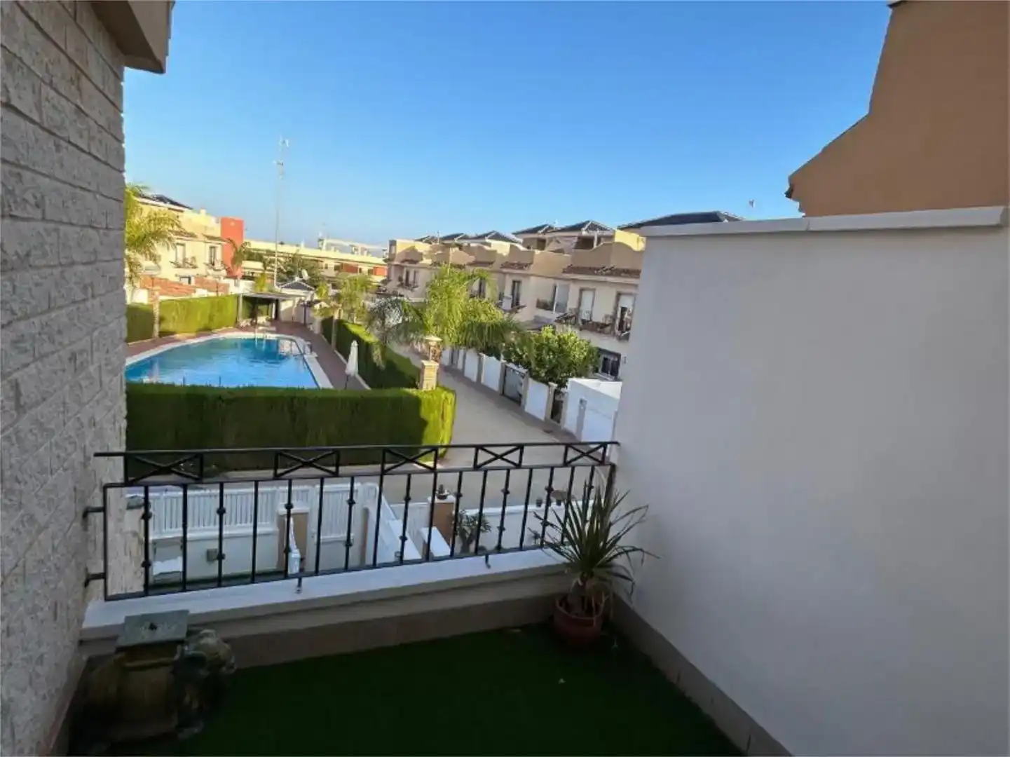 Terrassa de Pis en venda en Pilar de la Horadada amb Aire condicionat, Piscina i Balcó
