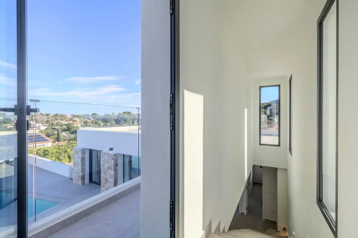 Balcony of Houses for sale in Dénia  with Air Conditioner, Heating and Private garden