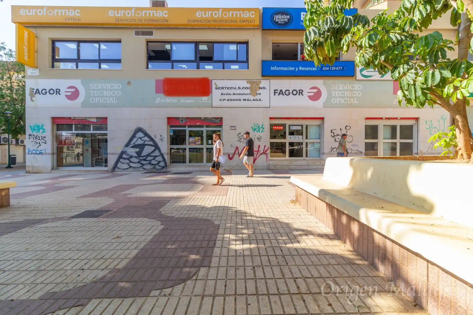 Vista exterior de Local en venta en Málaga Capital