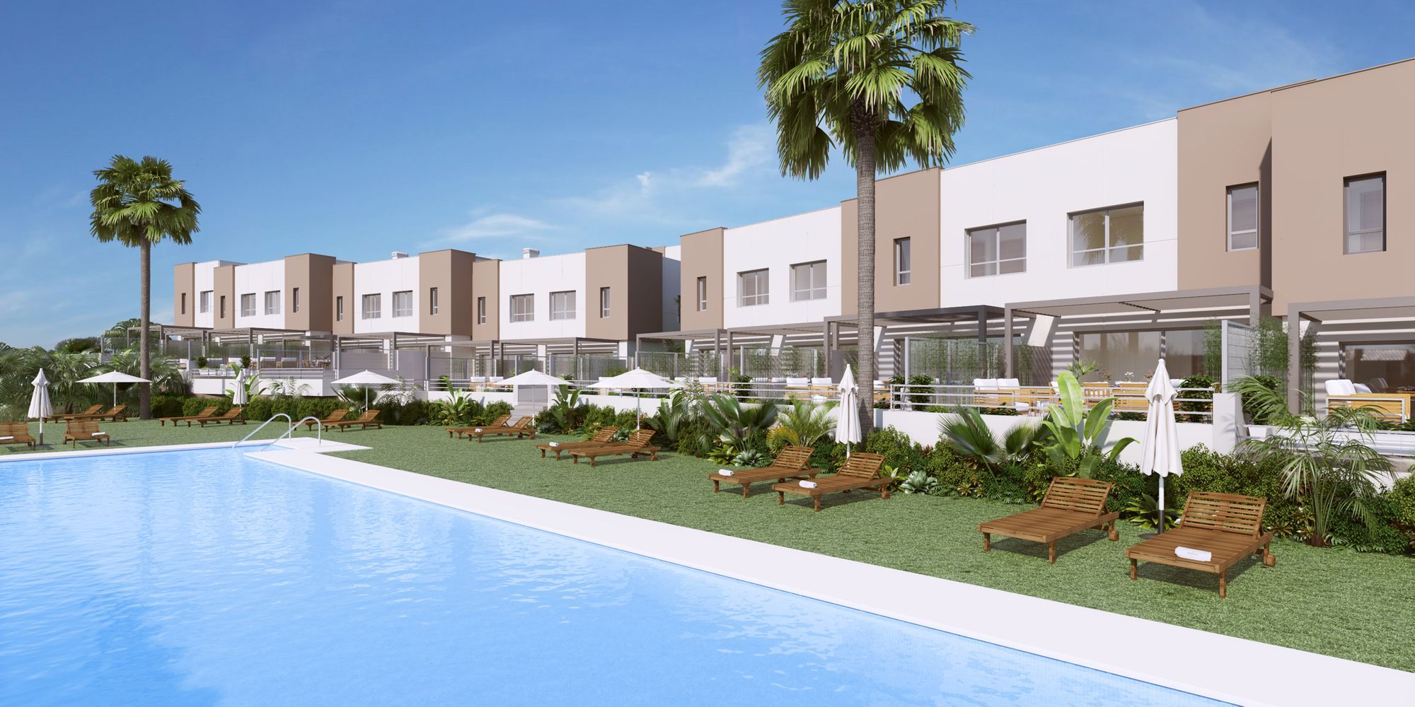 Piscina de Finca rústica en venda en Estepona
