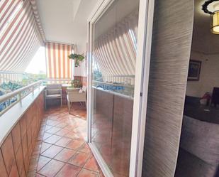 Balcony of Flat for sale in Málaga Capital  with Air Conditioner, Heating and Parquet flooring