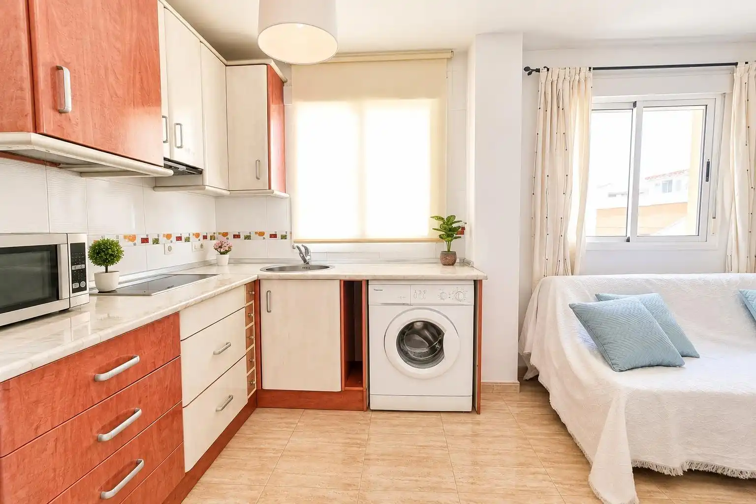 Cocina de Piso en venta en Roquetas de Mar con Aire acondicionado, Calefacción y Amueblado