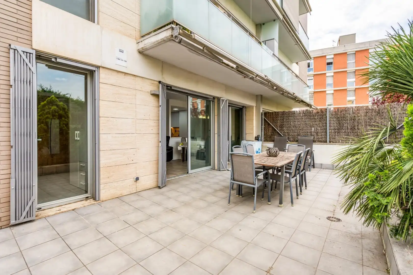 Terrasse von Wohnung zum Verkauf in Montcada i Reixac mit Klimaanlage, Heizung und Parkett