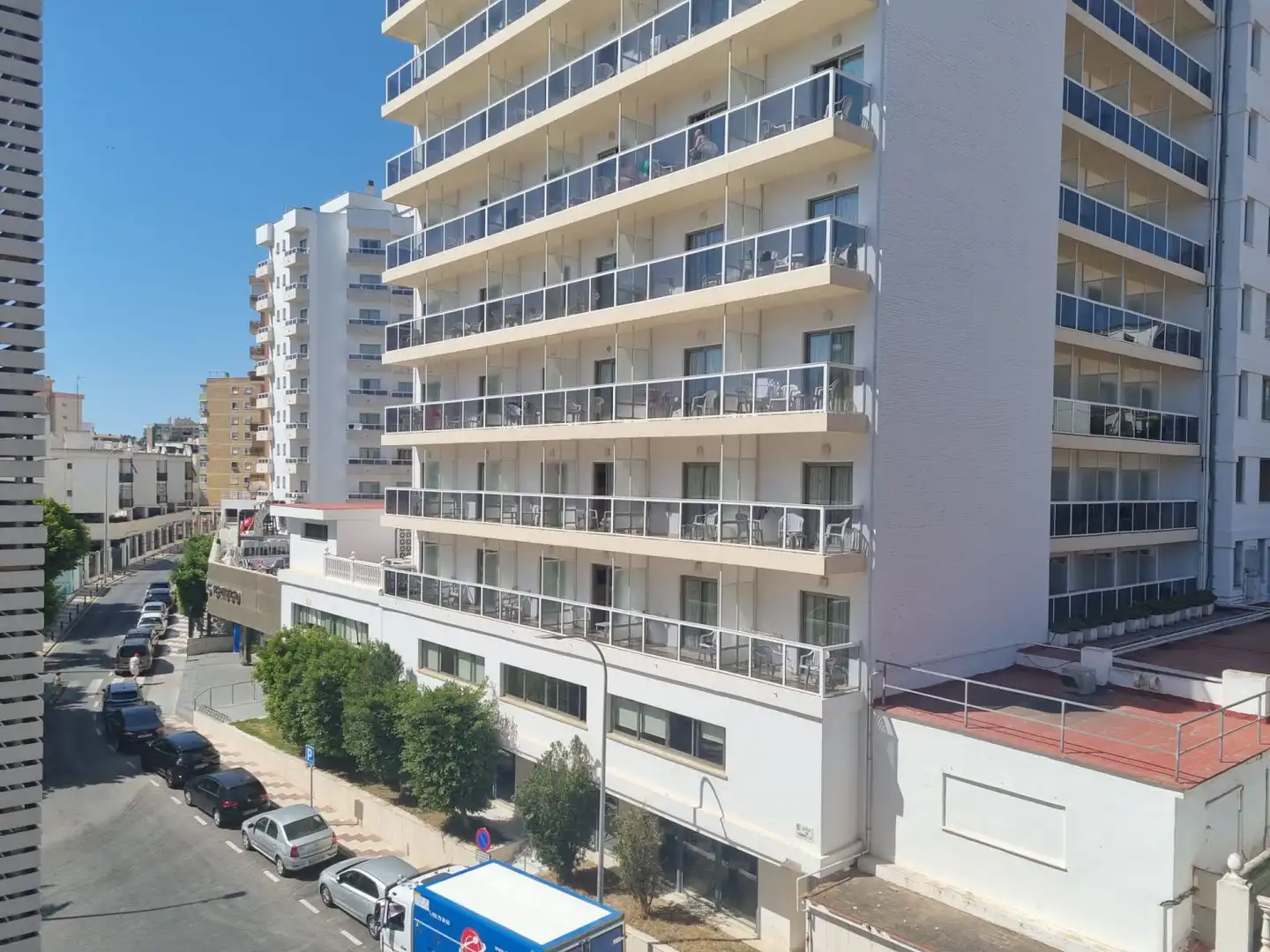 Vista exterior de Piso en venta en Torremolinos con Aire acondicionado y Terraza