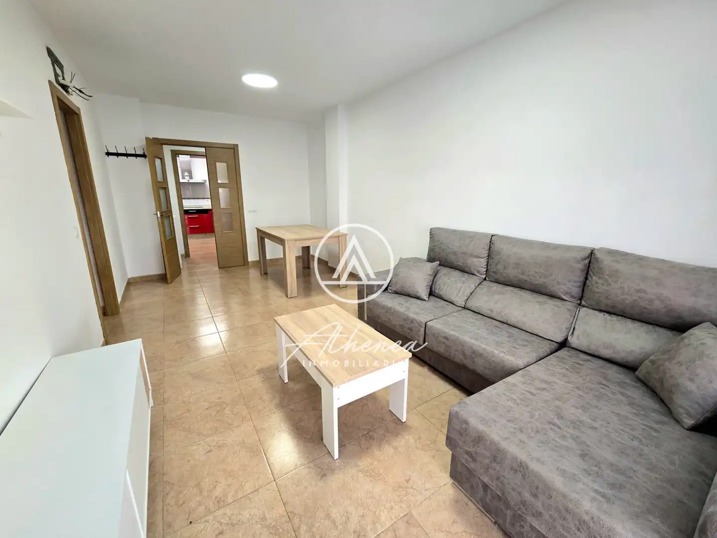 Sala de estar de Piso en venta en Roquetas de Mar con Amueblado, Horno y Microondas