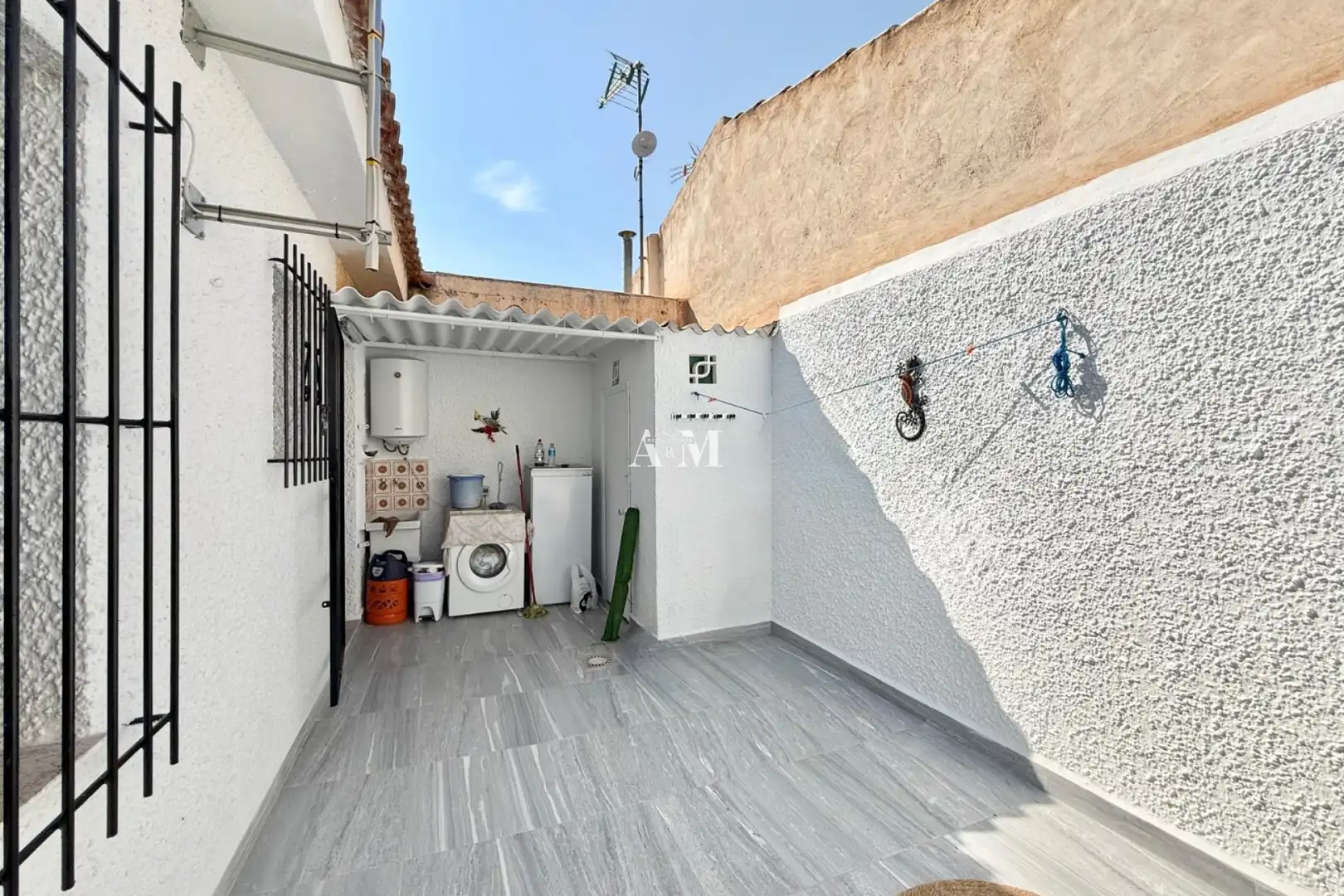 Balcony of Houses for rent in San Javier  with Air Conditioner, Heating and Private garden