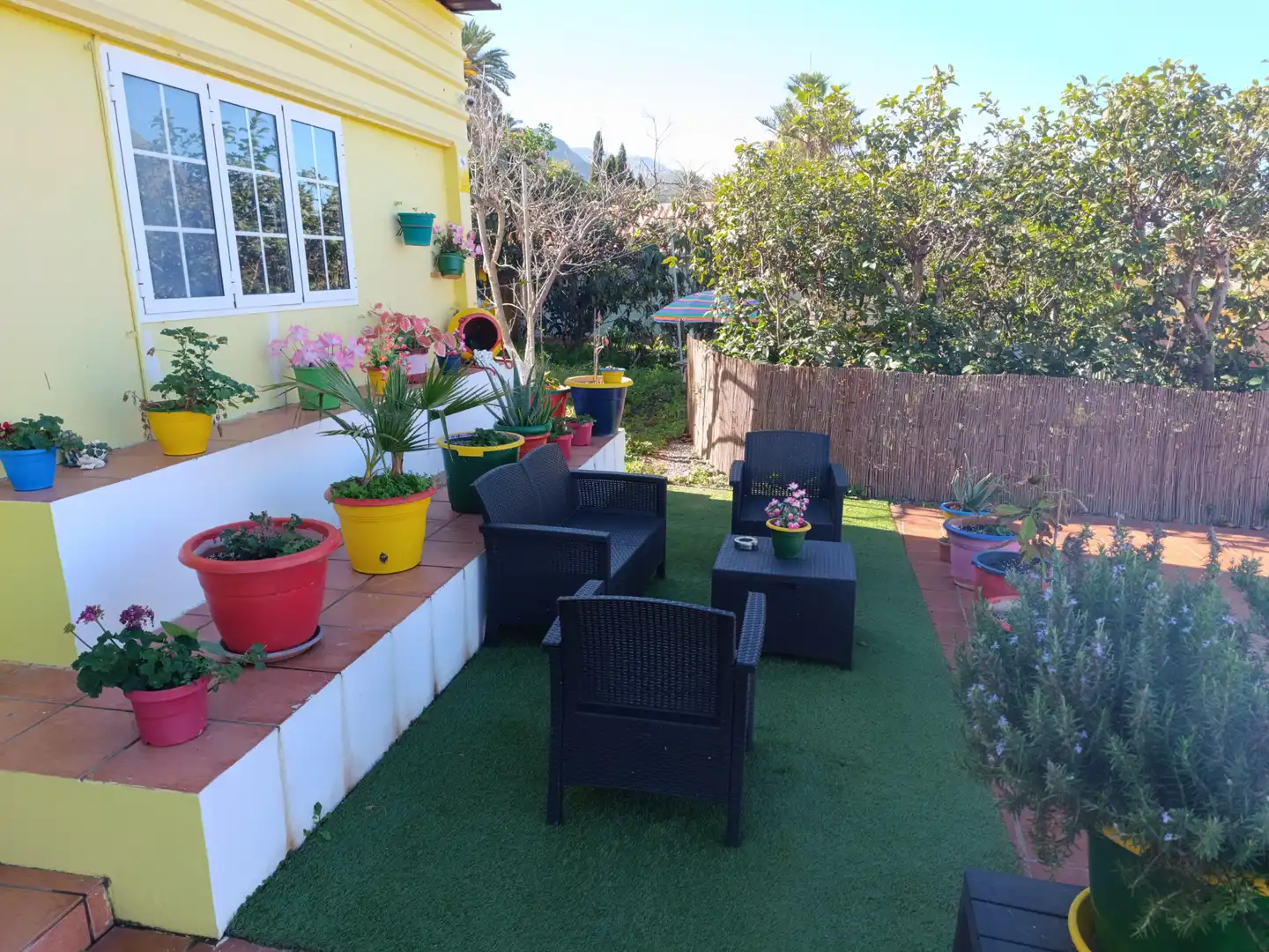 Terraza de Casa o chalet de alquiler en Gáldar con Terraza, Amueblado y Horno