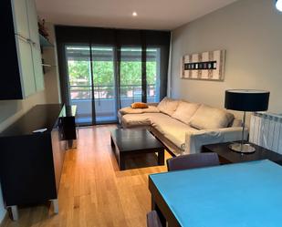Sala d'estar de Pis de lloguer en  Lleida Capital amb Aire condicionat, Calefacció i Parquet