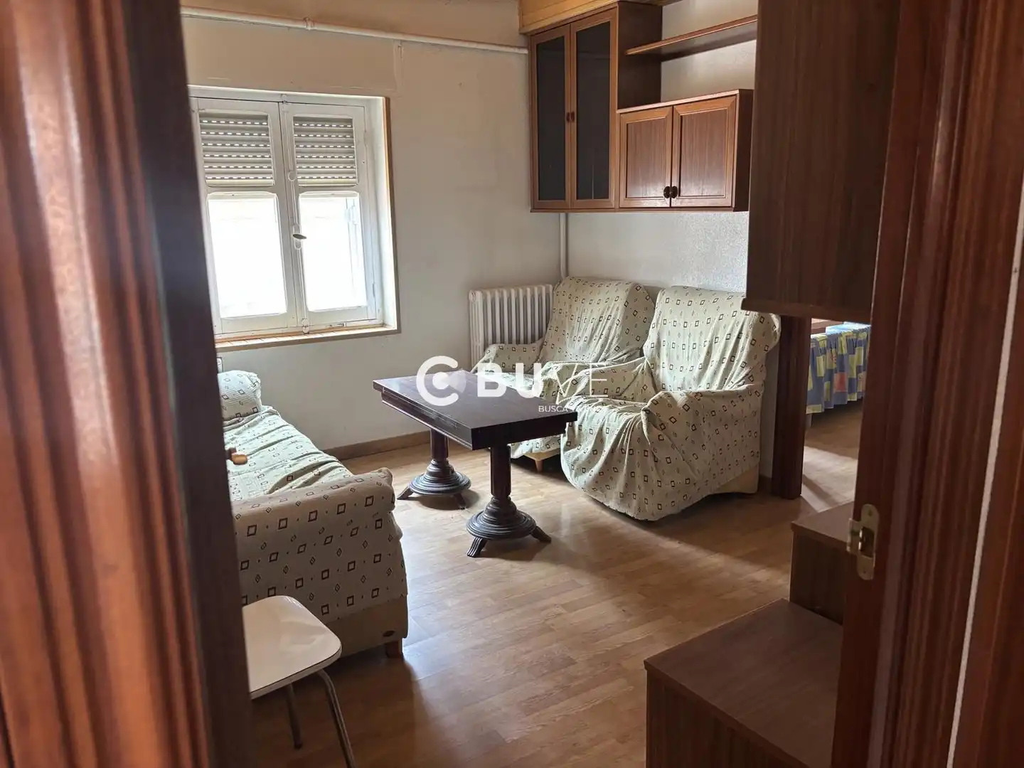 Living room of Flat for sale in Guardo  with Heating, Storage room and Furnished