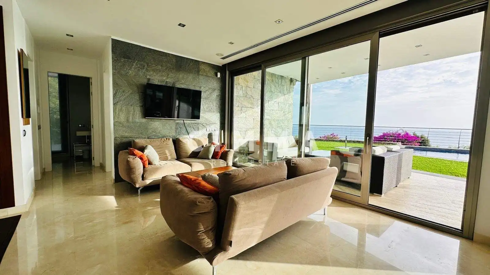 Sala de estar de Casa o chalet en venta en Altea con Aire acondicionado, Calefacción y Jardín privado