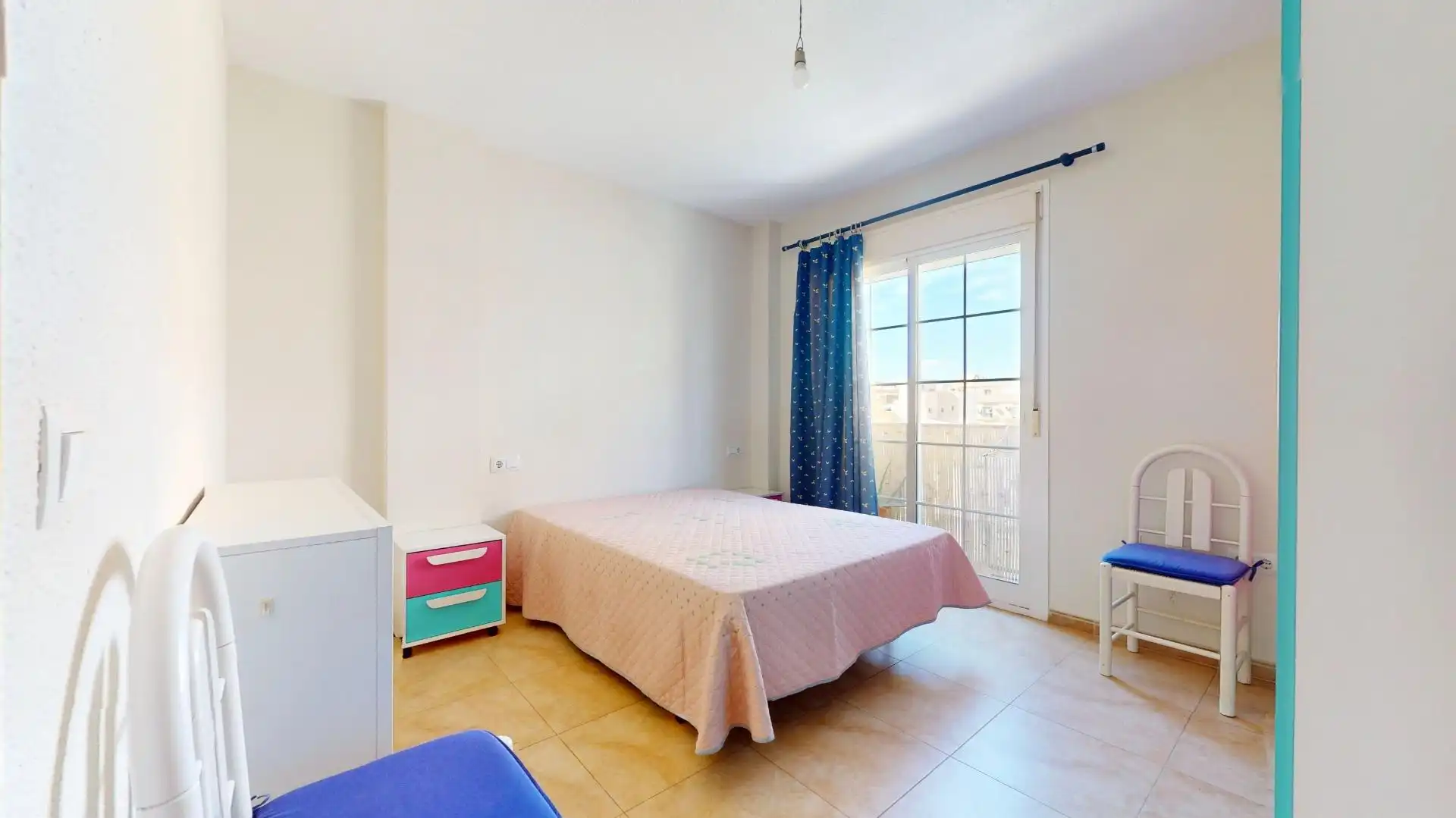 Bedroom of Flat for sale in Roquetas de Mar