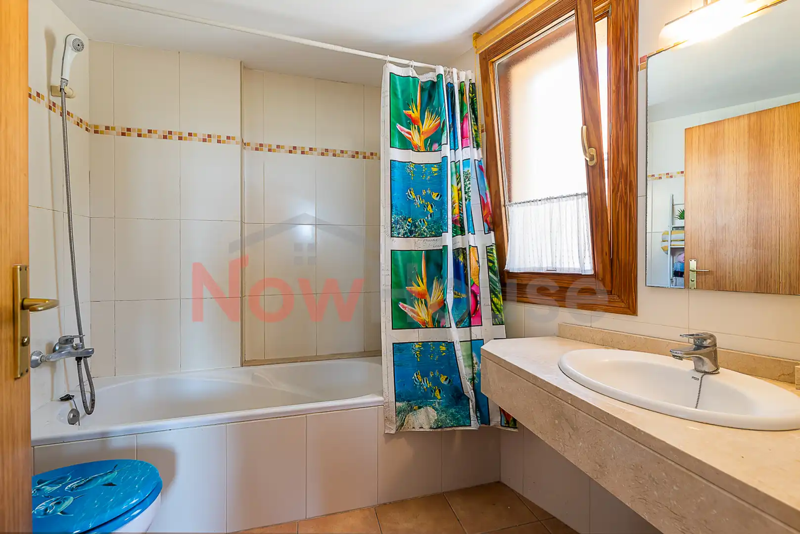 Badezimmer von Erdgeschoss zum Verkauf in Santa Margalida mit Klimaanlage, Heizung und Terrasse