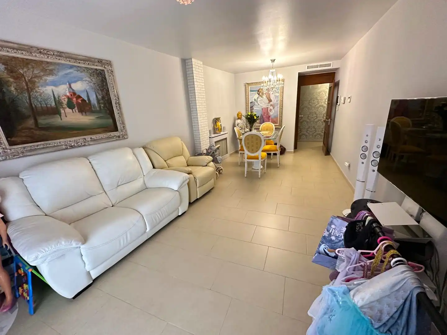 Sala de estar de Piso en venta en Talavera de la Reina con Aire acondicionado, Calefacción y Terraza