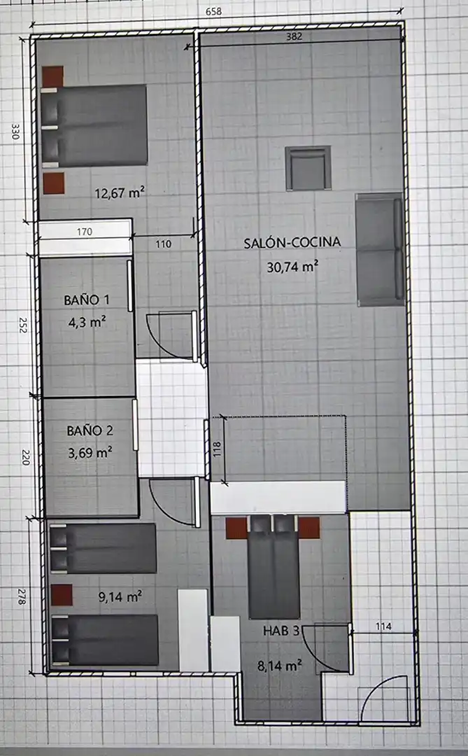 Flat with lift for sale in CONDE DE PEÑALVER, imagen 20