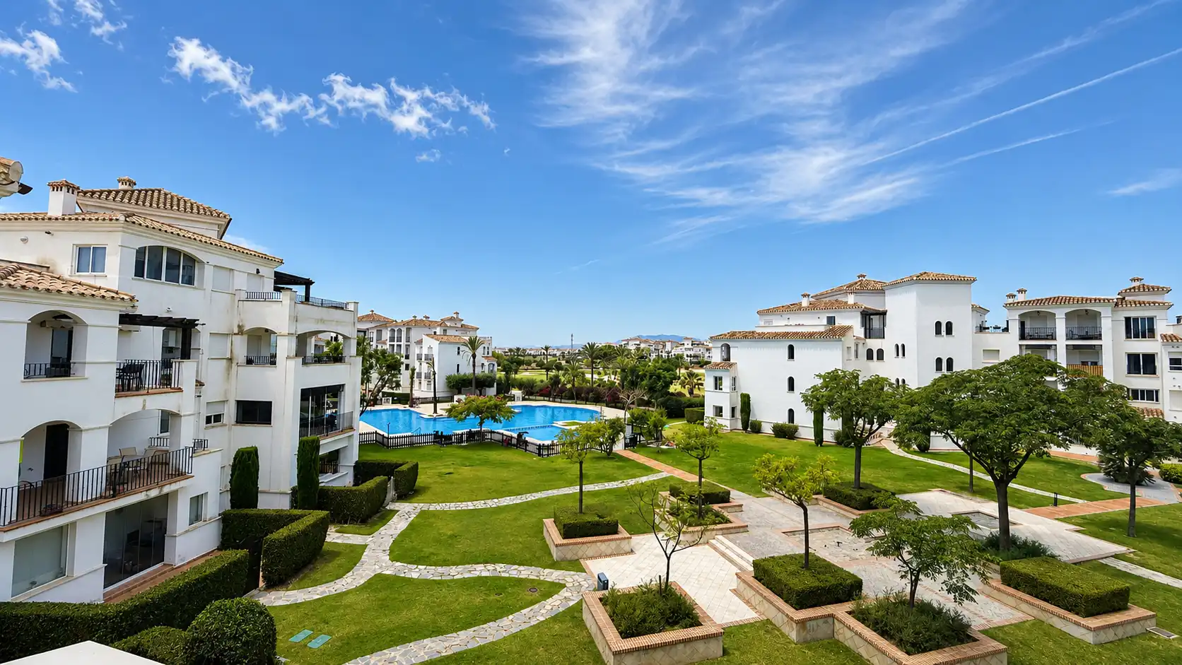 Jardín de Apartamento en venta en Torre-Pacheco con Aire acondicionado, Calefacción y Terraza