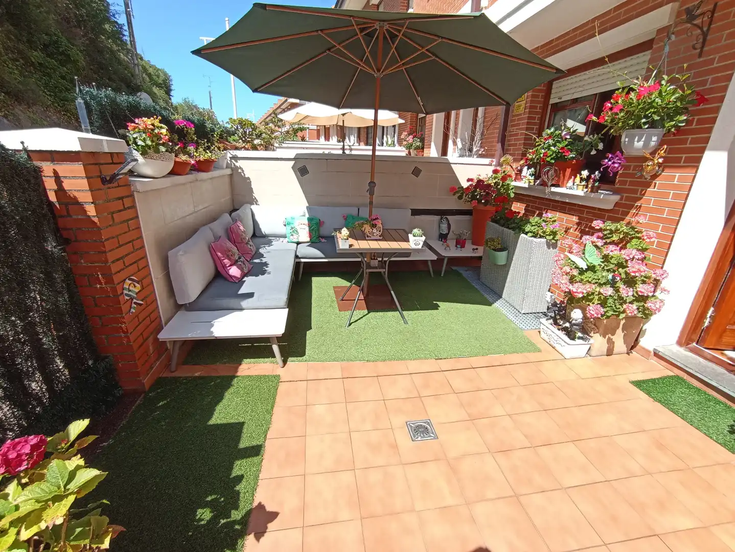 Terraza de Casa o chalet en venta en Castro-Urdiales con Calefacción, Jardín privado y Parquet