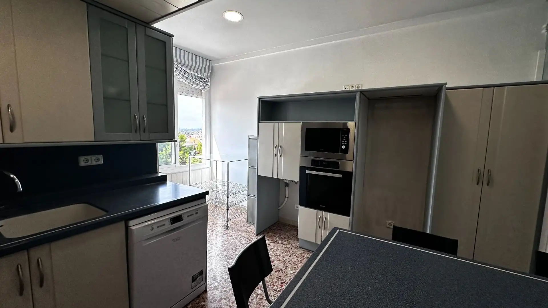 Kitchen of Flat for rent in Tortosa  with Air Conditioner, Terrace and Furnished