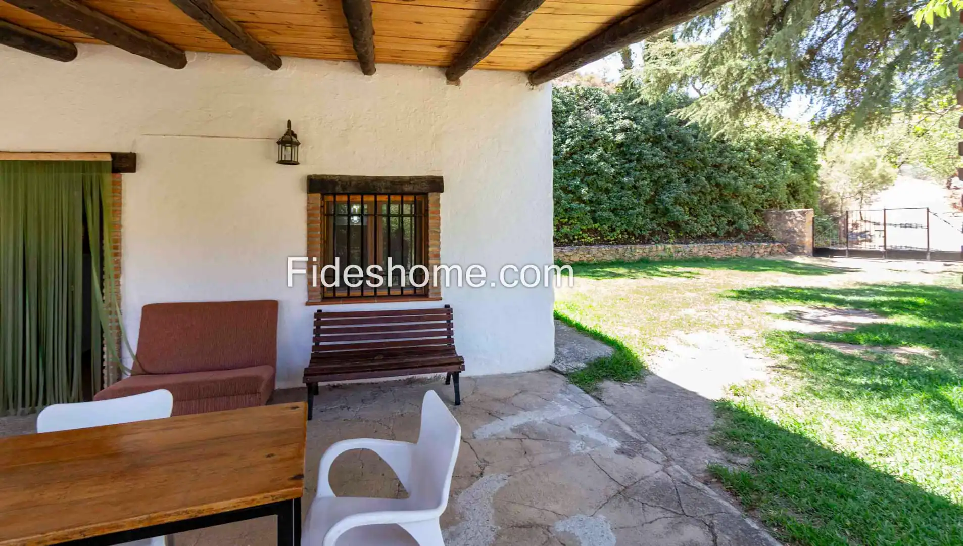 Jardí de Finca rústica en venda en Villamena amb Jardí privat, Piscina i Moblat