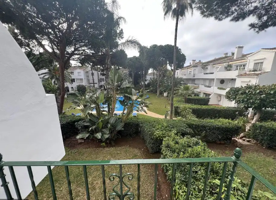 Jardín de Apartamento en venta en Estepona con Aire acondicionado, Calefacción y Terraza