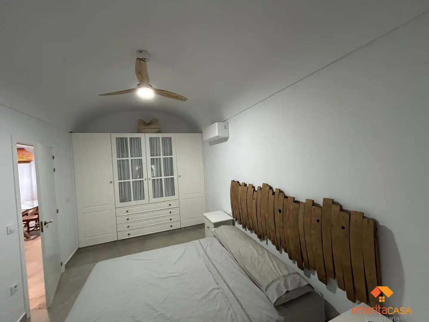 Bedroom of Flat for rent in Mérida  with Air Conditioner, Heating and Furnished