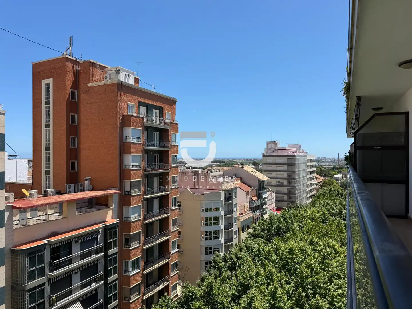 Vista exterior de Pis en venda en Gandia amb Aire condicionat i Balcó