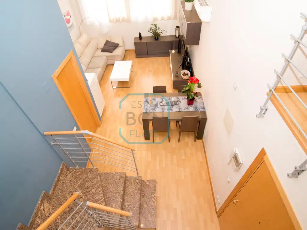 Wohnzimmer von Maisonette zum Verkauf in Barcelona