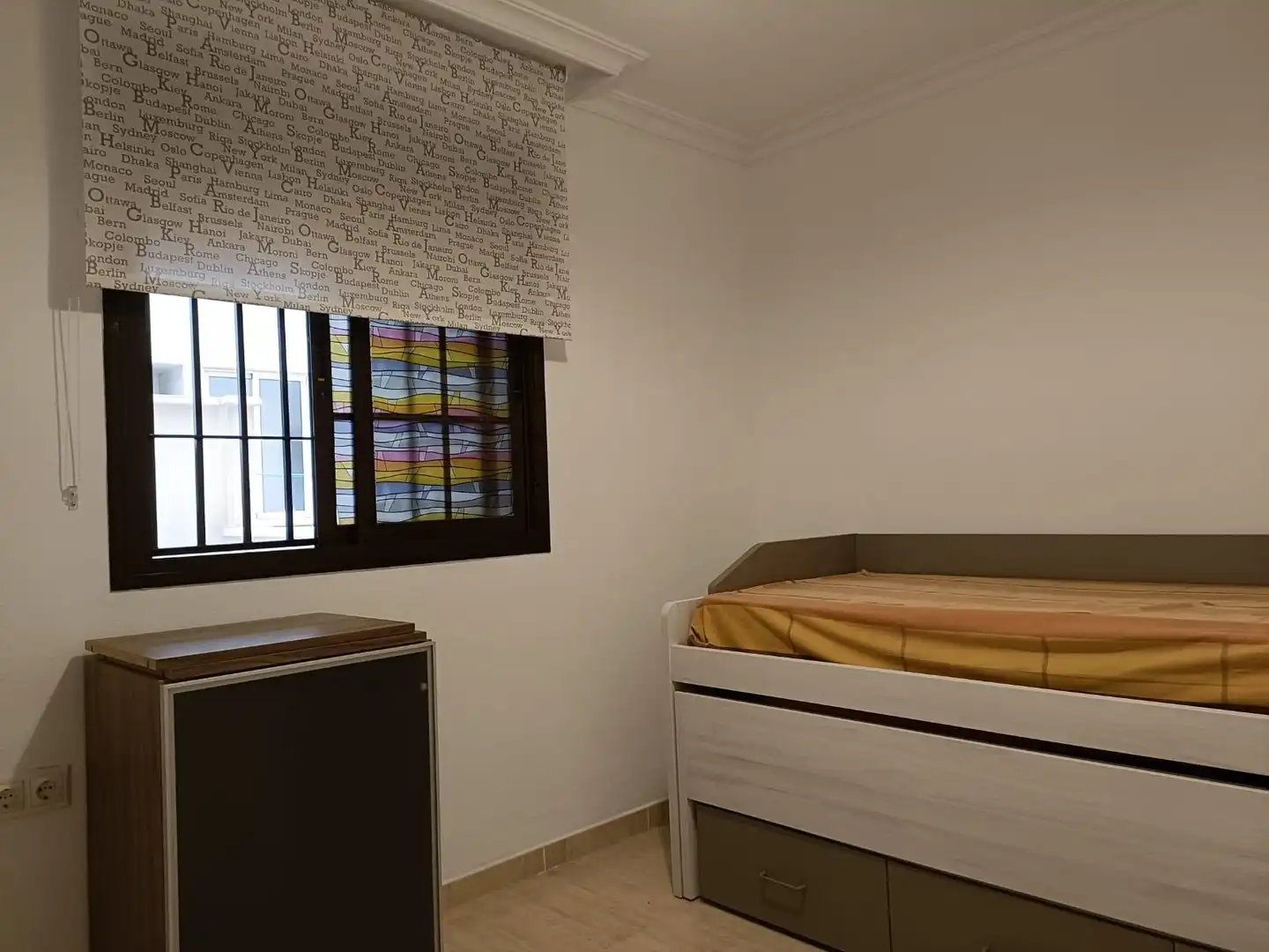 Bedroom of Flat for rent in Roquetas de Mar  with Terrace, Furnished and Community pool