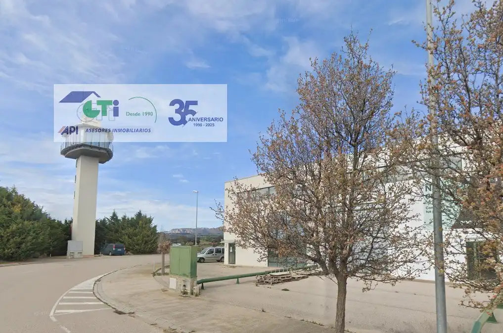 Exterior view of Industrial buildings for sale in Ayerbe