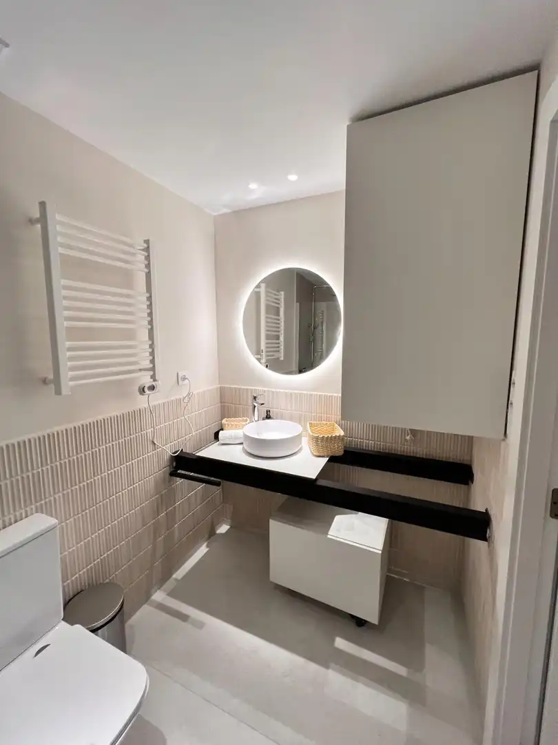 Badezimmer von Wohnung zum Verkauf in Valencia mit Klimaanlage, Heizung und Möbliert