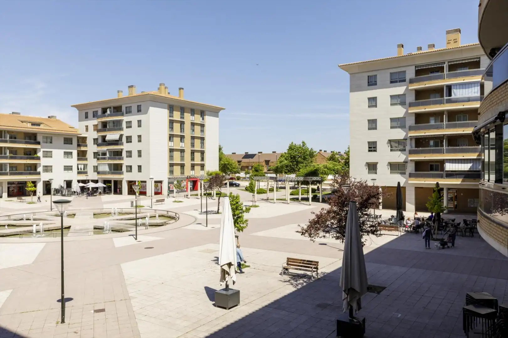 Exterior view of Flat for sale in Zaragoza  with Terrace, Storage room and Swimming Pool