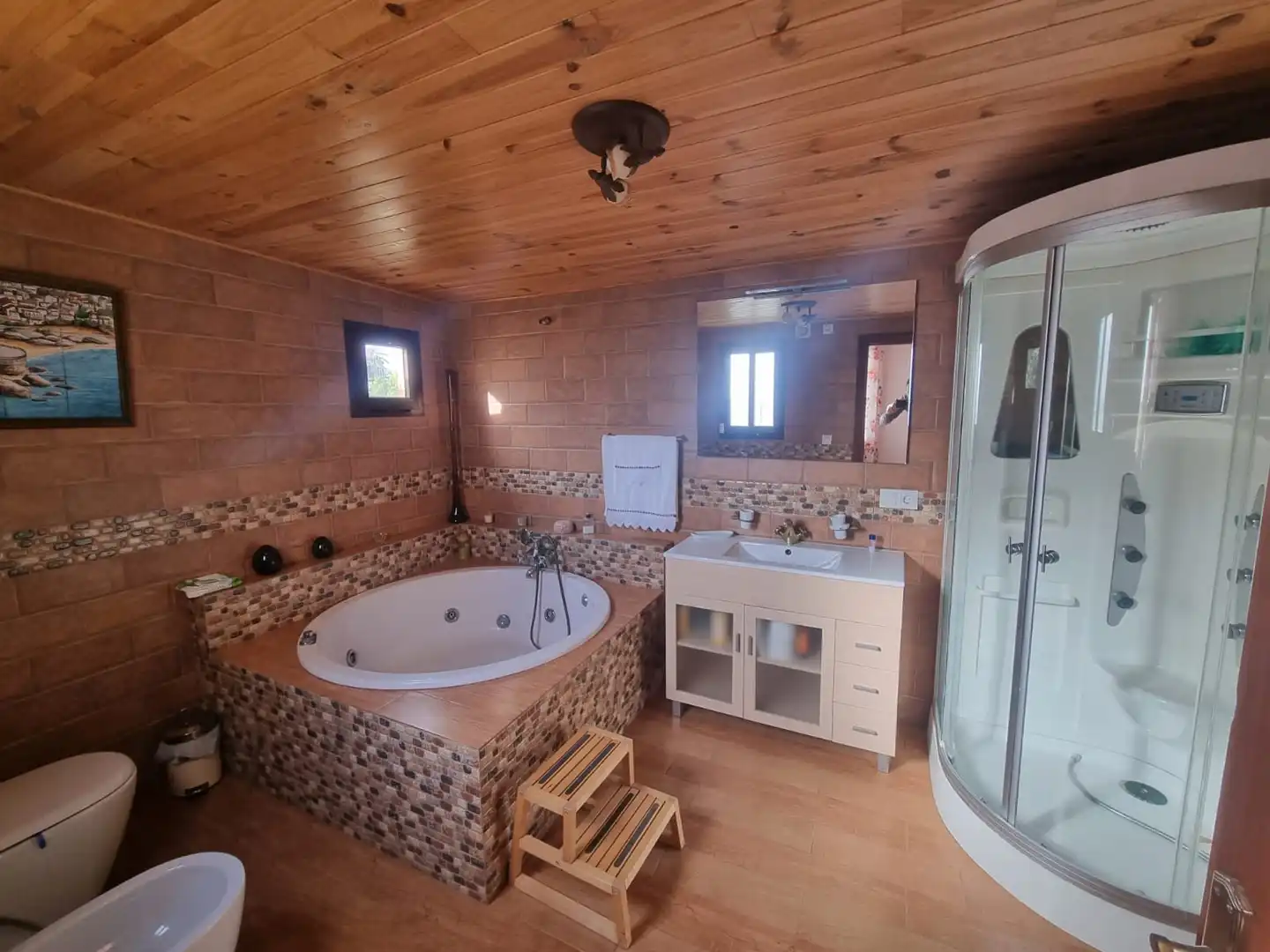 Baño de Casa o chalet en venta en Nerja con Calefacción, Jardín privado y Terraza