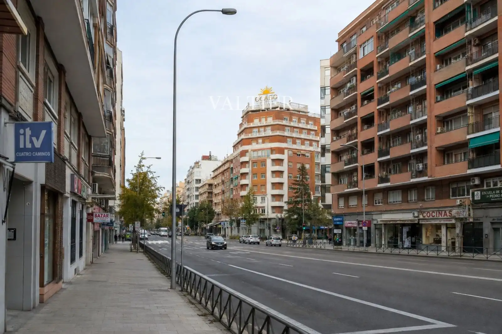 Vista exterior de Piso de alquiler en Madrid con Aire acondicionado